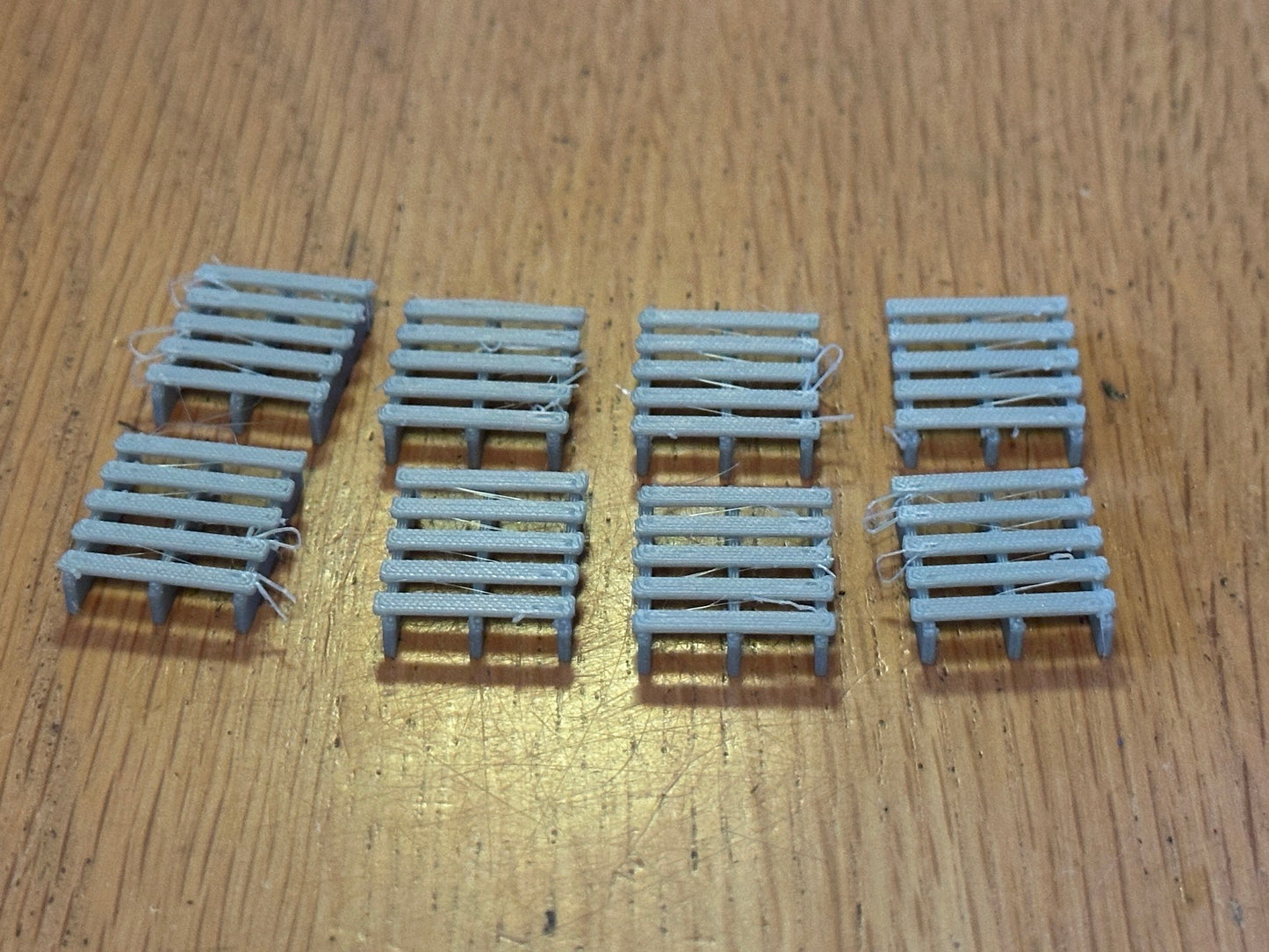 3D Printed OO Gauge Pallets (Pack of 8)