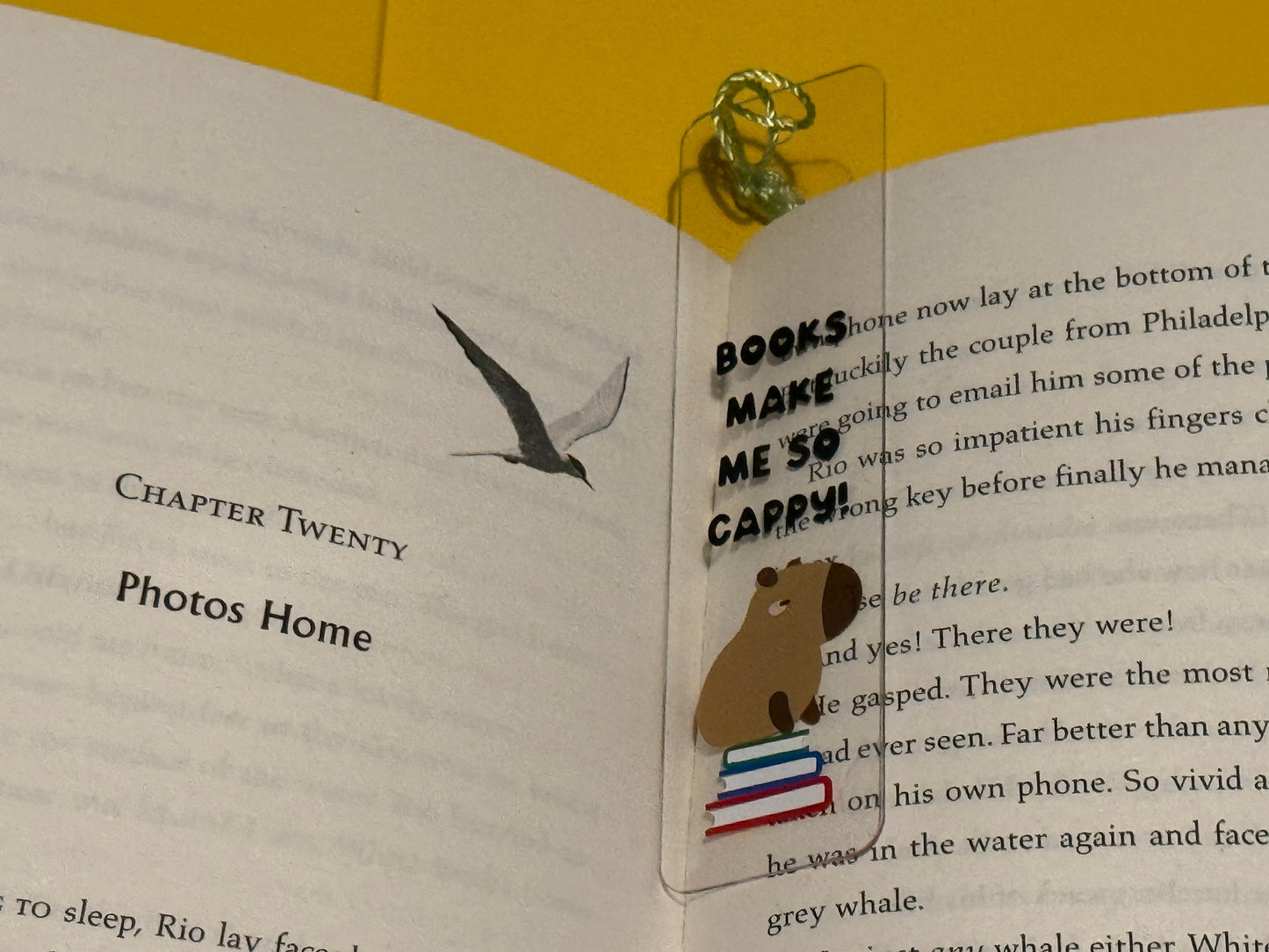 Capybara Bookmark